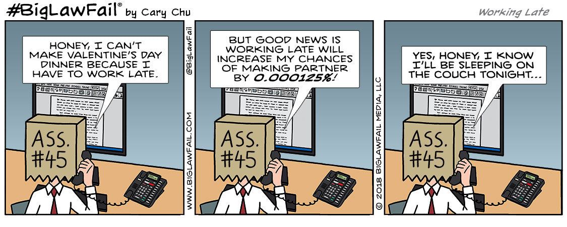 BigLawFail Comics Working Late