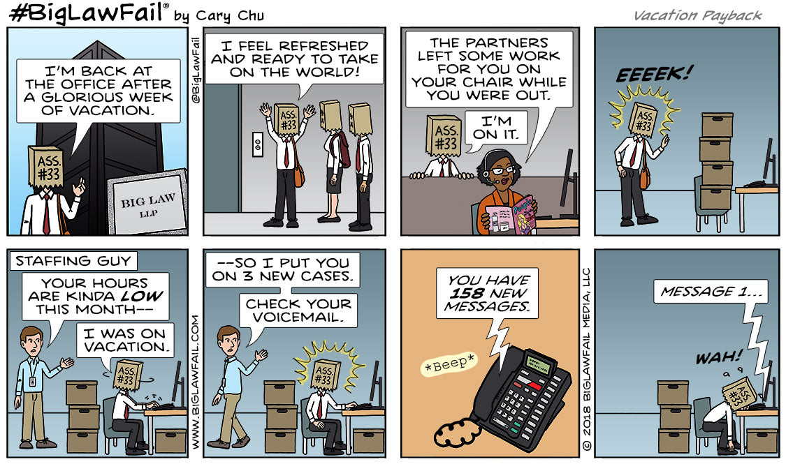 BigLawFail Comics Vacation Payback