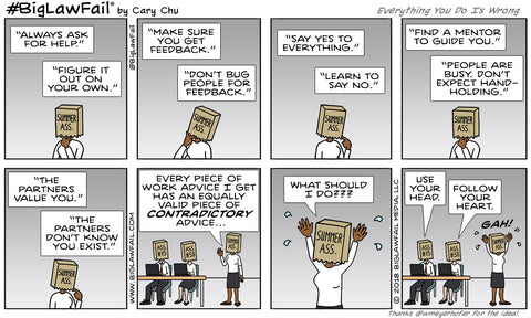 BigLawFail Comics Everything You Do Is Wrong