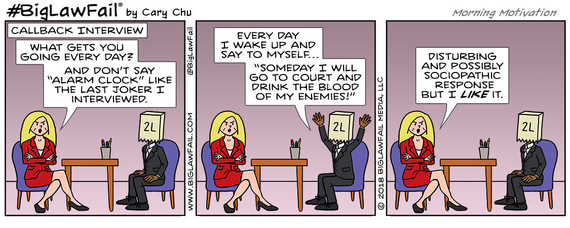 BigLawFail Comics Morning Motivation