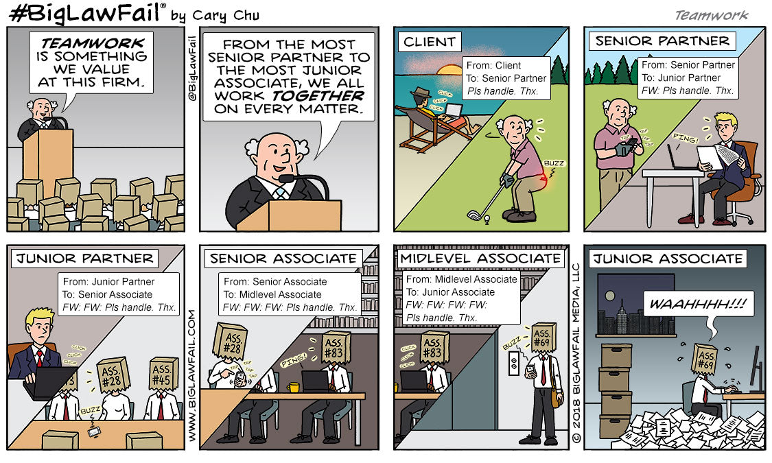 BigLawFail Comics Teamwork
