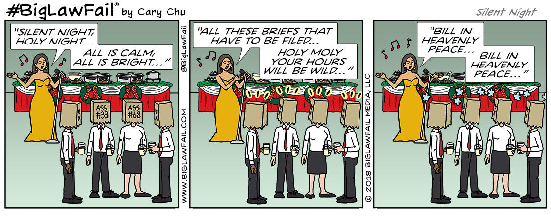 BigLawFail Comics Silent Night