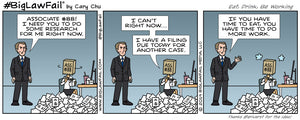 BigLawFail Comics Eat Drink Be Working