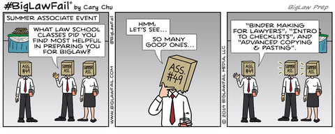 BigLawFail Comics BigLaw Prep