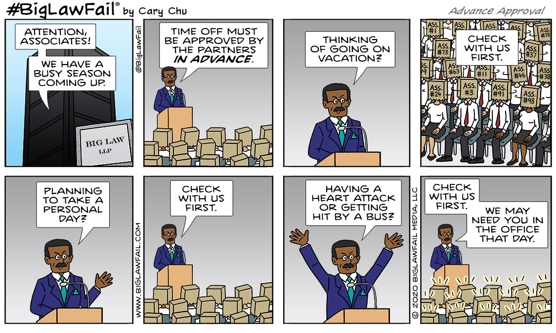 BigLawFail Comics Advance Approval