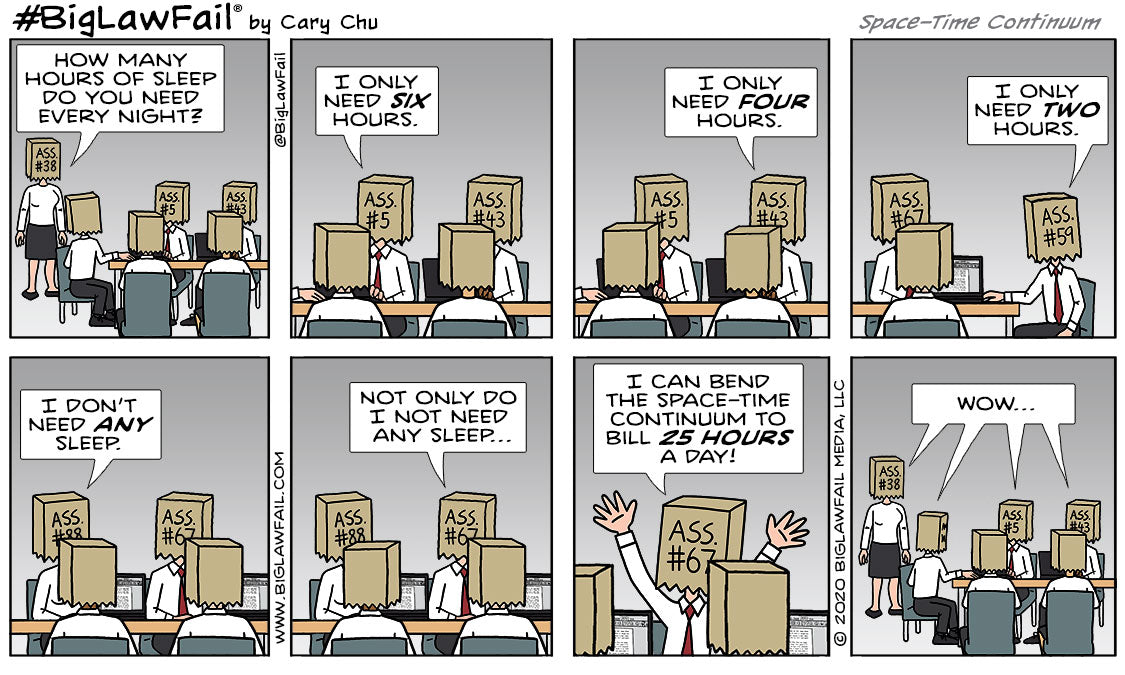 BigLawFail Comics Space Time Continuum